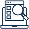 Magnifying glass icon