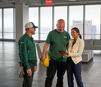 Otis service technicians