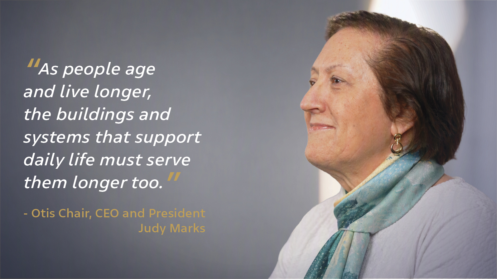 Judy Marks and her quote